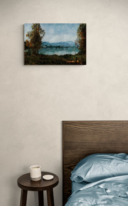 Mountain Lake Canvas