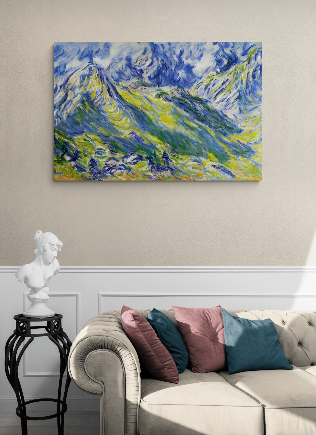 Bright Peaks Canvas