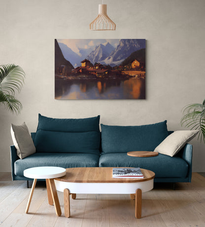 Mountain Retreat Canvas