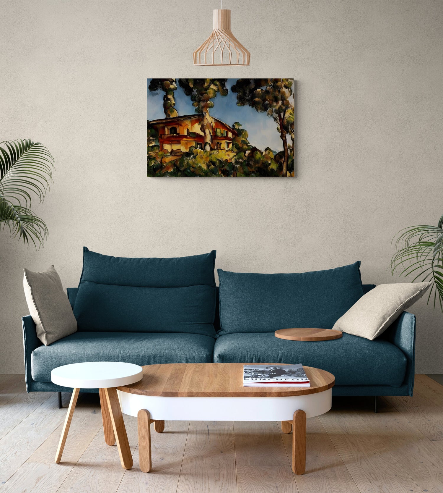 Mountain Chalet Canvas