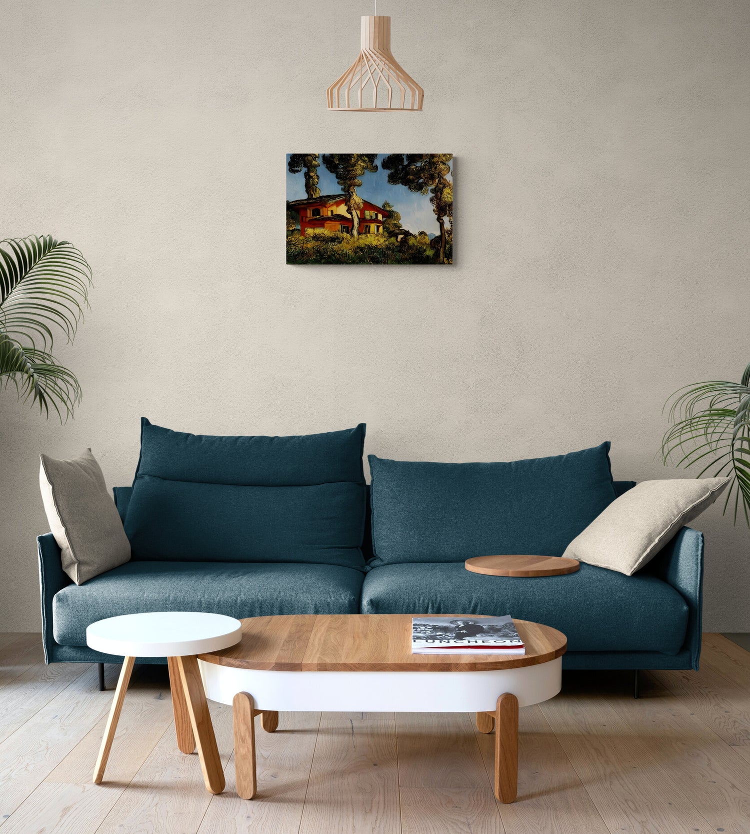 Mountain Chalet Canvas