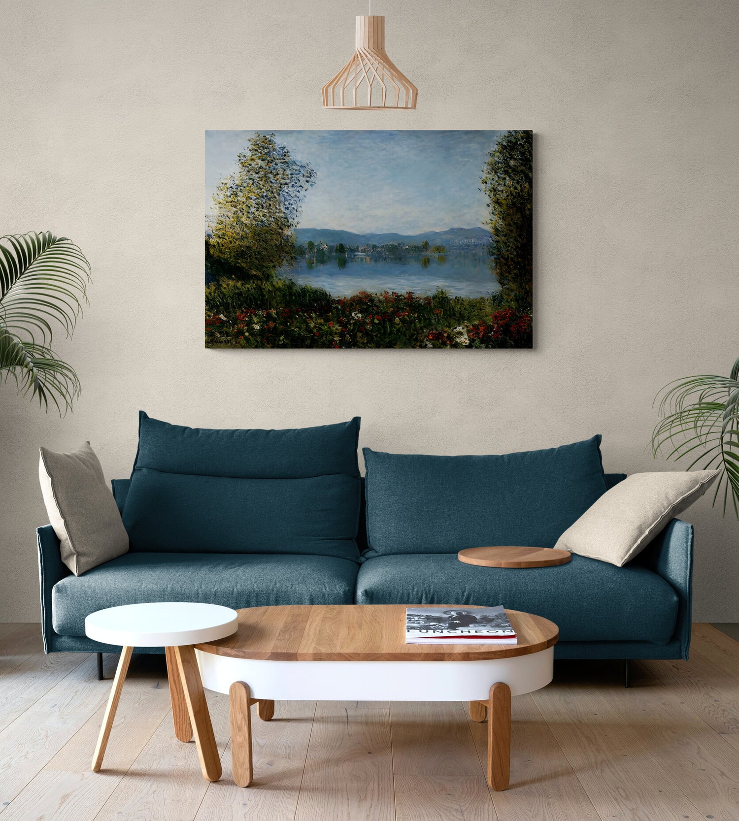 Mountain Lake Canvas