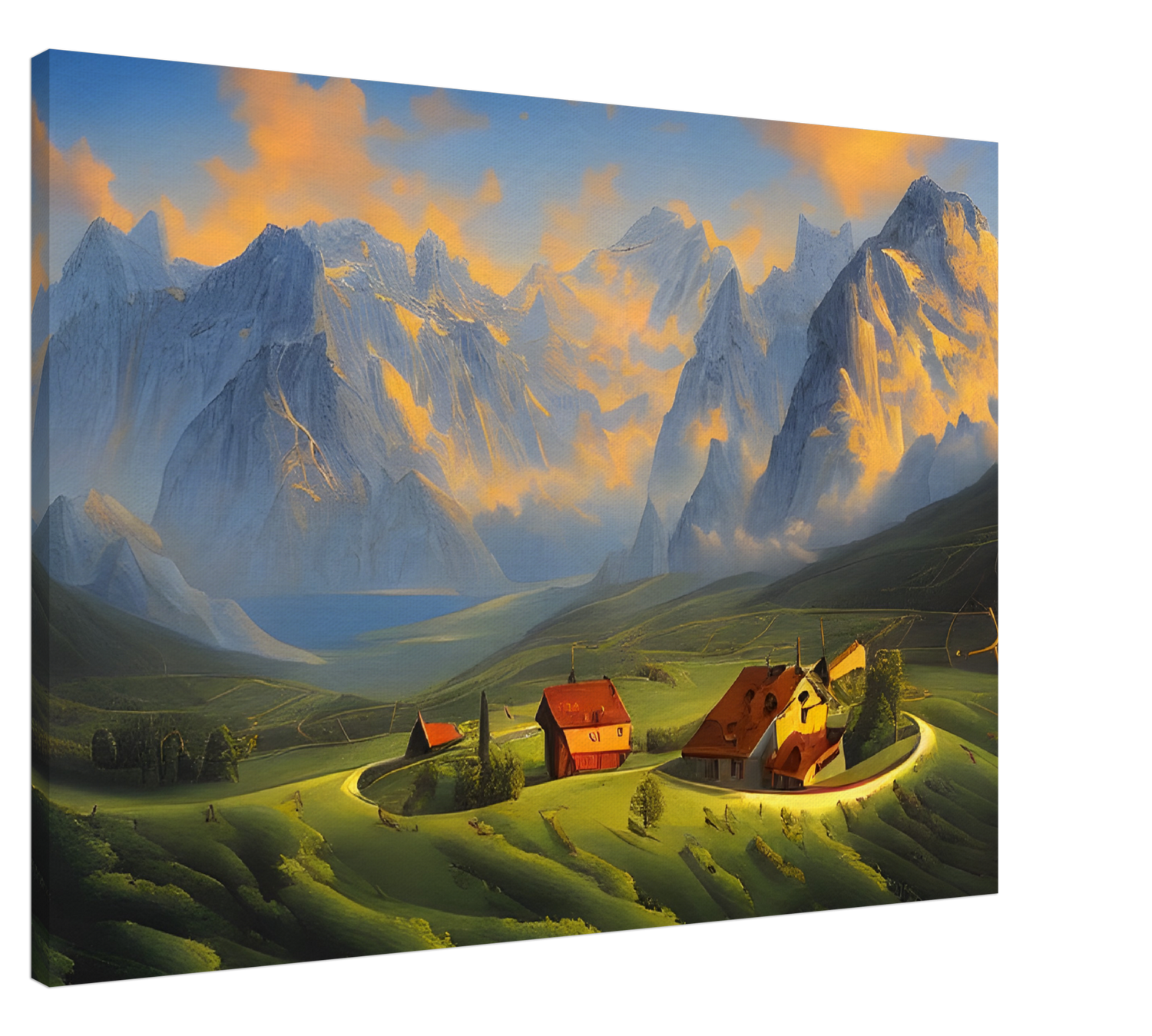 Alpenblick Canvas