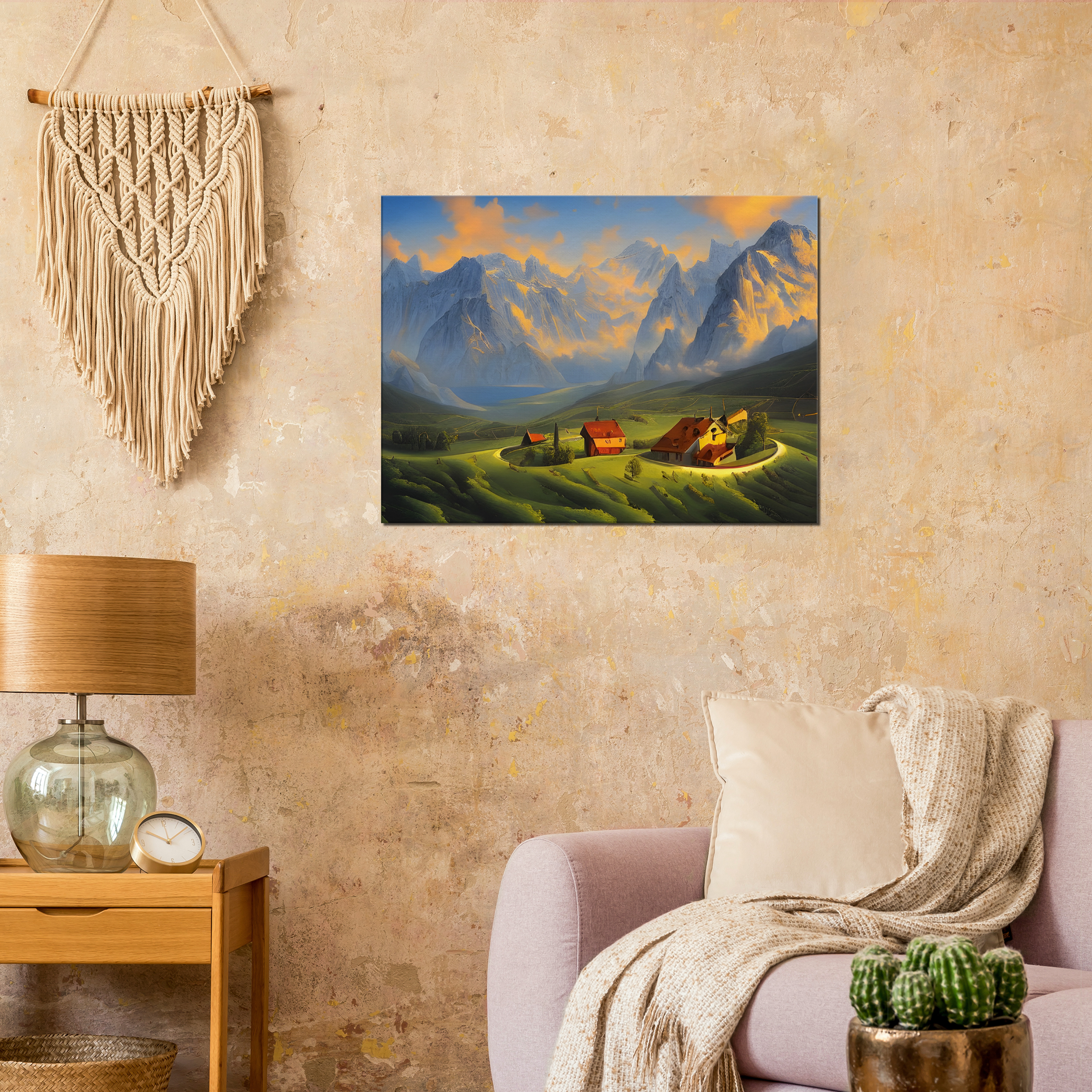 Alpenblick Canvas