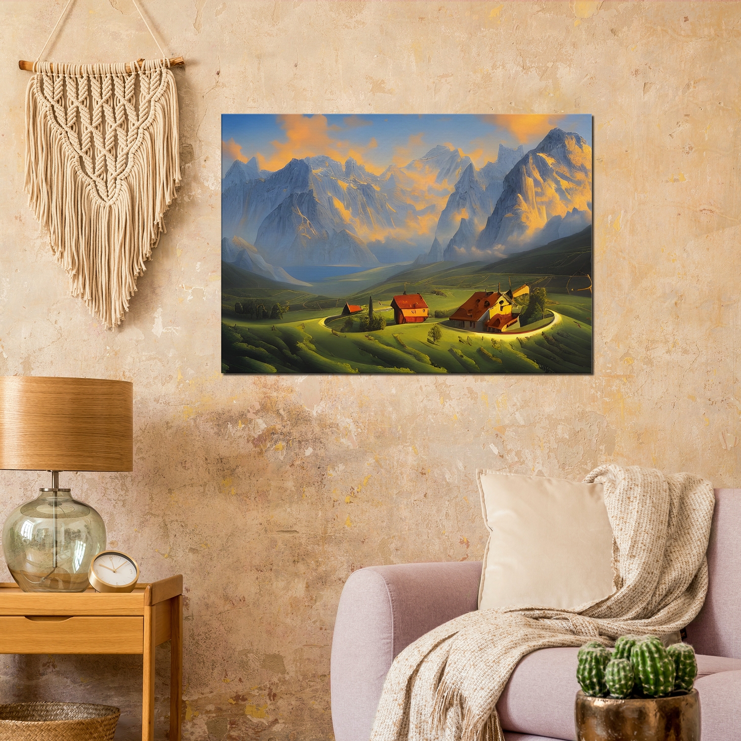 Alpenblick Canvas